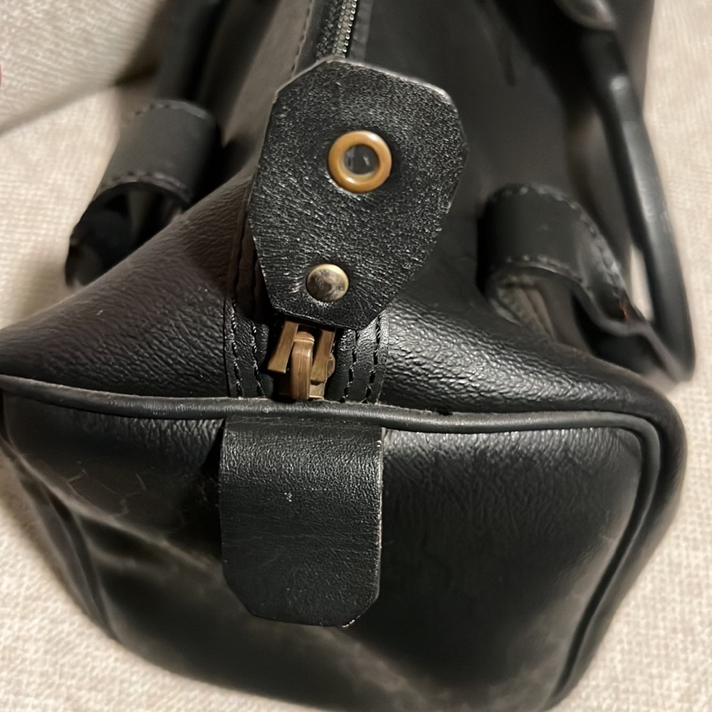Authentic Dior Vintage Honeycomb Boston Bag Black - Picture 3 of 14